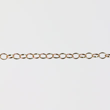 Load image into Gallery viewer, Lucy Permanent Jewelry Chain, Belcher Design, Round Links, Available in Gold Options and Silver