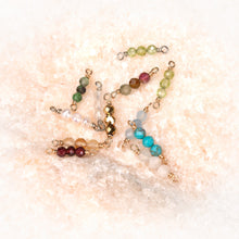 Load image into Gallery viewer, Birthstone Rock Candy Connectors | 14mm | 14K Gold Filled Yellow