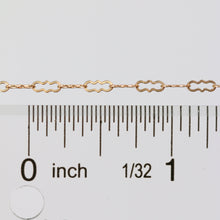 Load image into Gallery viewer, Hannah Permanent Jewelry Chain, Crinkled Paperclip Design and Links, Available in Gold Options and Silver