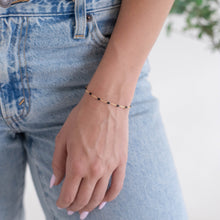 Load image into Gallery viewer, Silvia Permanent Jewelry Chain, Enamel Cable Links, Available in Multiple Colors, Gold Filled and Sterling Silver