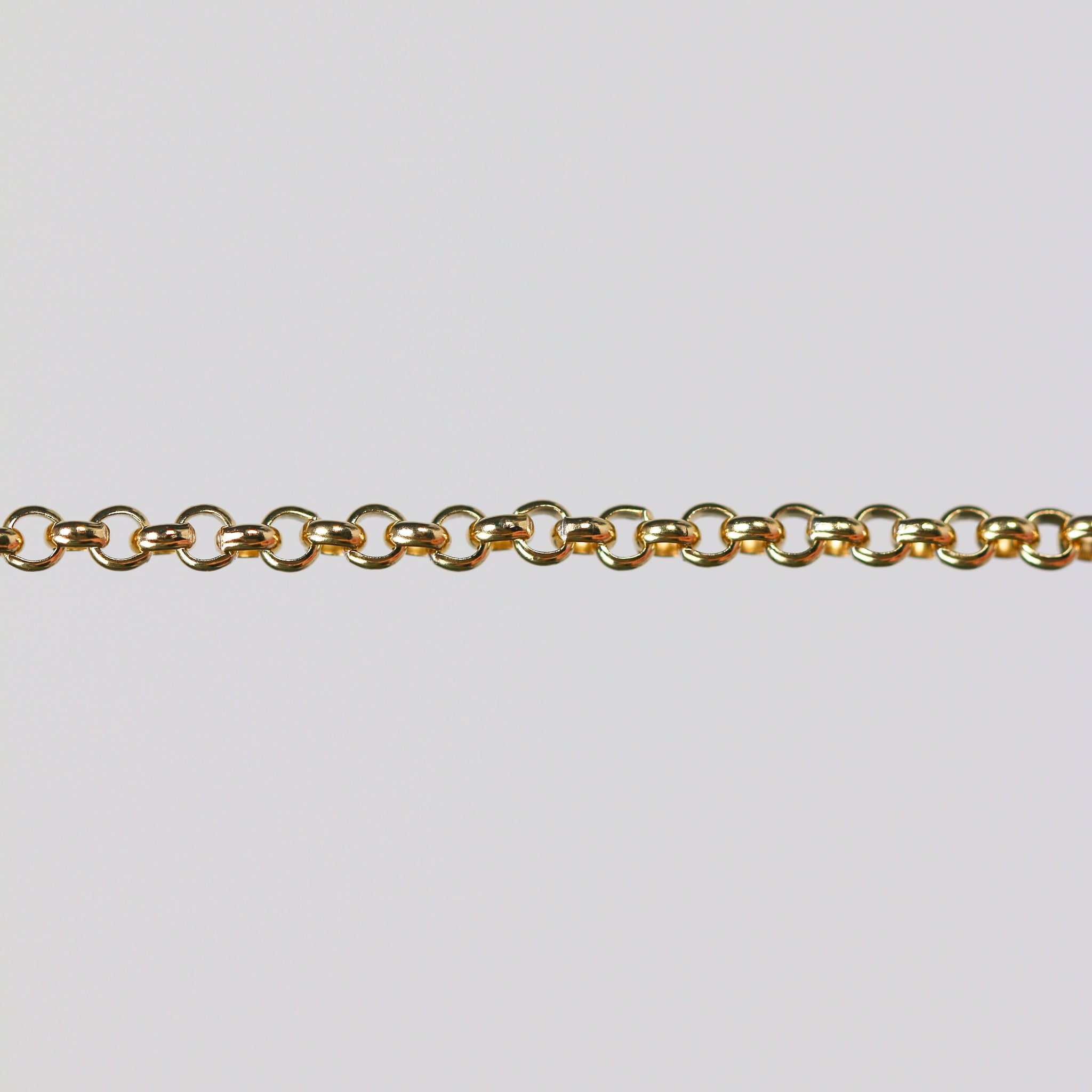 Nicole Permanent Jewelry Chain, Rolo Design, Uniform Round Links, Avai ...
