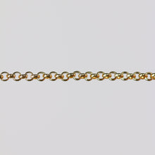 Load image into Gallery viewer, Nicole Permanent Jewelry Chain, Rolo Design, Uniform Round Links, Available in Gold Filled and Silver