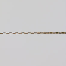 Load image into Gallery viewer, Sarah Permanent Jewelry Chain, Rolo Design, Long Links, Available in Gold Options and Silver