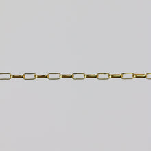 Load image into Gallery viewer, Sarah Permanent Jewelry Chain, Rolo Design, Long Links, Available in Gold Options and Silver