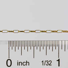 Load image into Gallery viewer, Sarah Permanent Jewelry Chain, Rolo Design, Long Links, Available in Gold Options and Silver