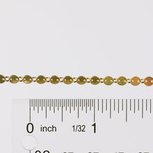 Load image into Gallery viewer, Shaylee Permanent Jewelry Chain, Disk Design, Small Round Links, Available in Gold Filled and Silver