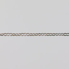 Load image into Gallery viewer, Hannah Permanent Jewelry Chain, Crinkled Paperclip Design and Links, Available in Gold Options and Silver