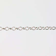 Load image into Gallery viewer, Lucy Permanent Jewelry Chain, Belcher Design, Round Links, Available in Gold Options and Silver