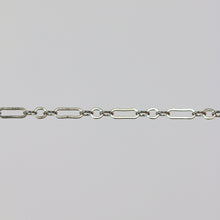 Load image into Gallery viewer, Marlee Permanent Jewelry Chain, Cable Paperclip Design, Long and Short Links, Available in Gold Options and Silver